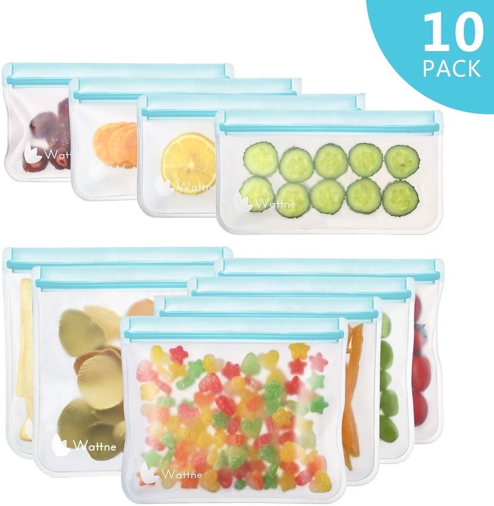 Wattne Reusable Sandwich & Snacks Bags