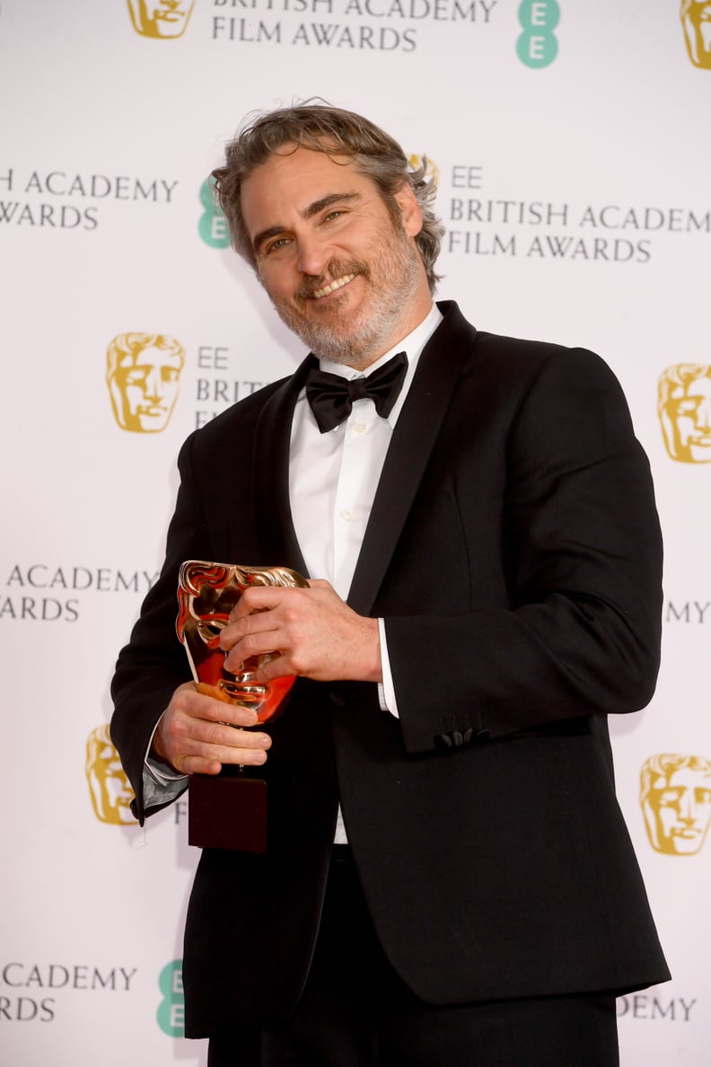 Joaquin Phoenix at the 2020 BAFTAs