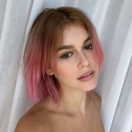 Kaia Gerber Dyed Her Hair Punk Pink