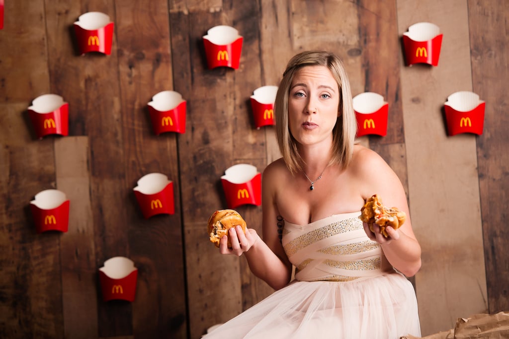 Woman's 30th Birthday McDonald's Photo Shoot