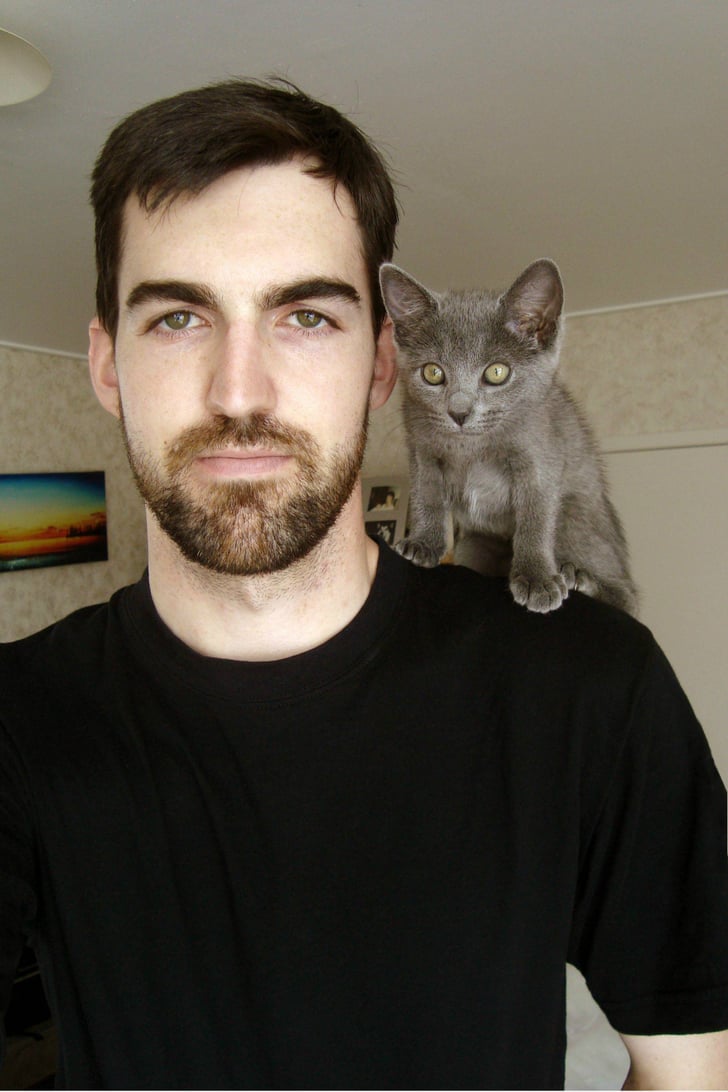 Over-the-Shoulder Shot | Men With Beards and Cats | POPSUGAR Beauty