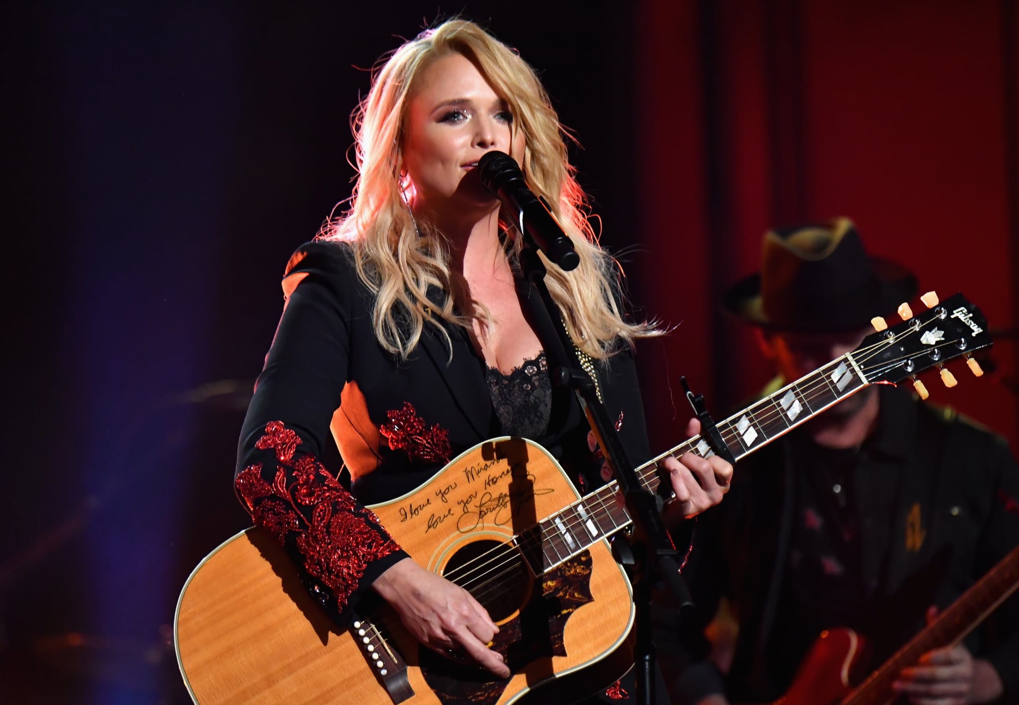 LAS VEGAS, NV - APRIL 15:  Miranda Lambert performs onstage during the 53rd Academy of Country Music Awards at MGM Grand Garden Arena on April 15, 2018 in Las Vegas, Nevada.  (Photo by Jeff Kravitz/ACMA2018/FilmMagic for ACM)