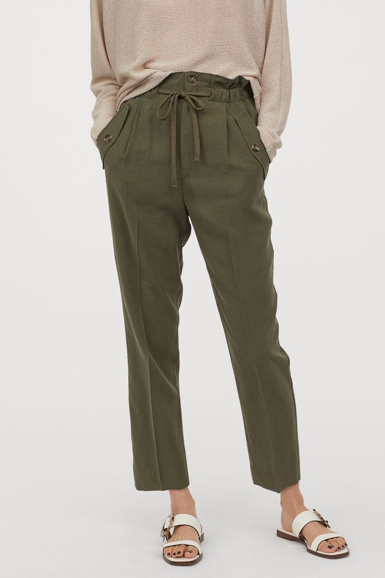 Ankle height pants sales