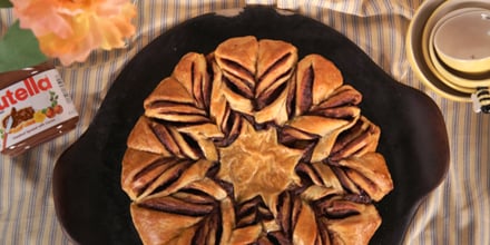 Braided Nutella Croissant Bread  POPSUGAR Food