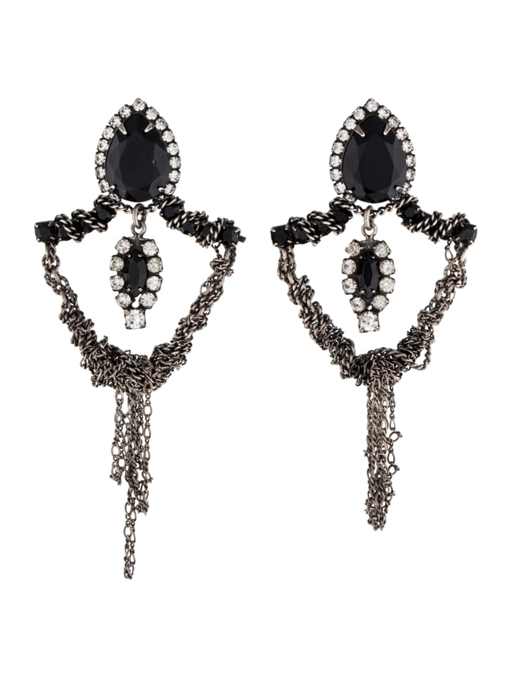 Dannijo Crystal Chandelier Earrings ($175) | Cheap Jewelry That Looks ...