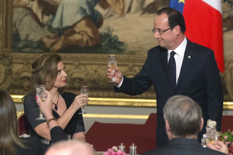 They don't know who to seat next to President Hollande.