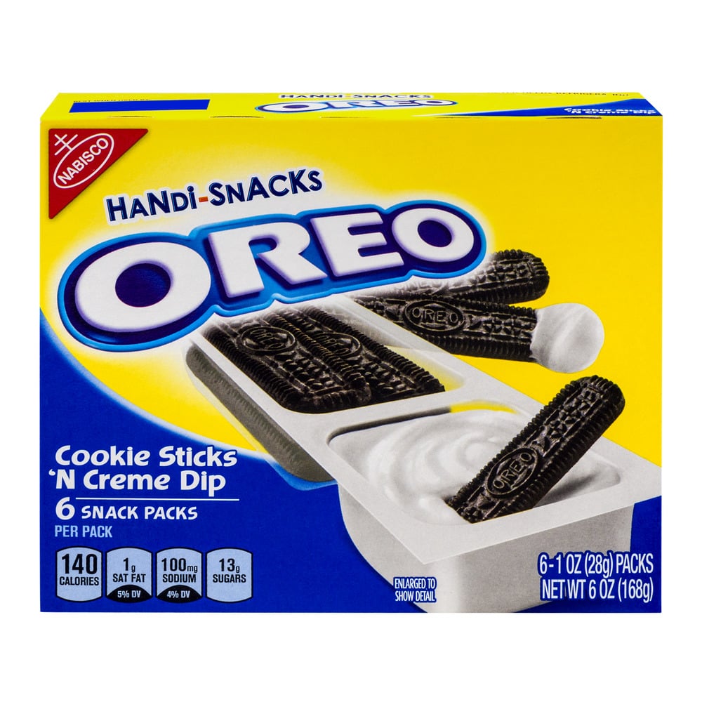 Oreo Handi Snacks Sticks #39 n Creme Cookies and Dip Best Oreo Products