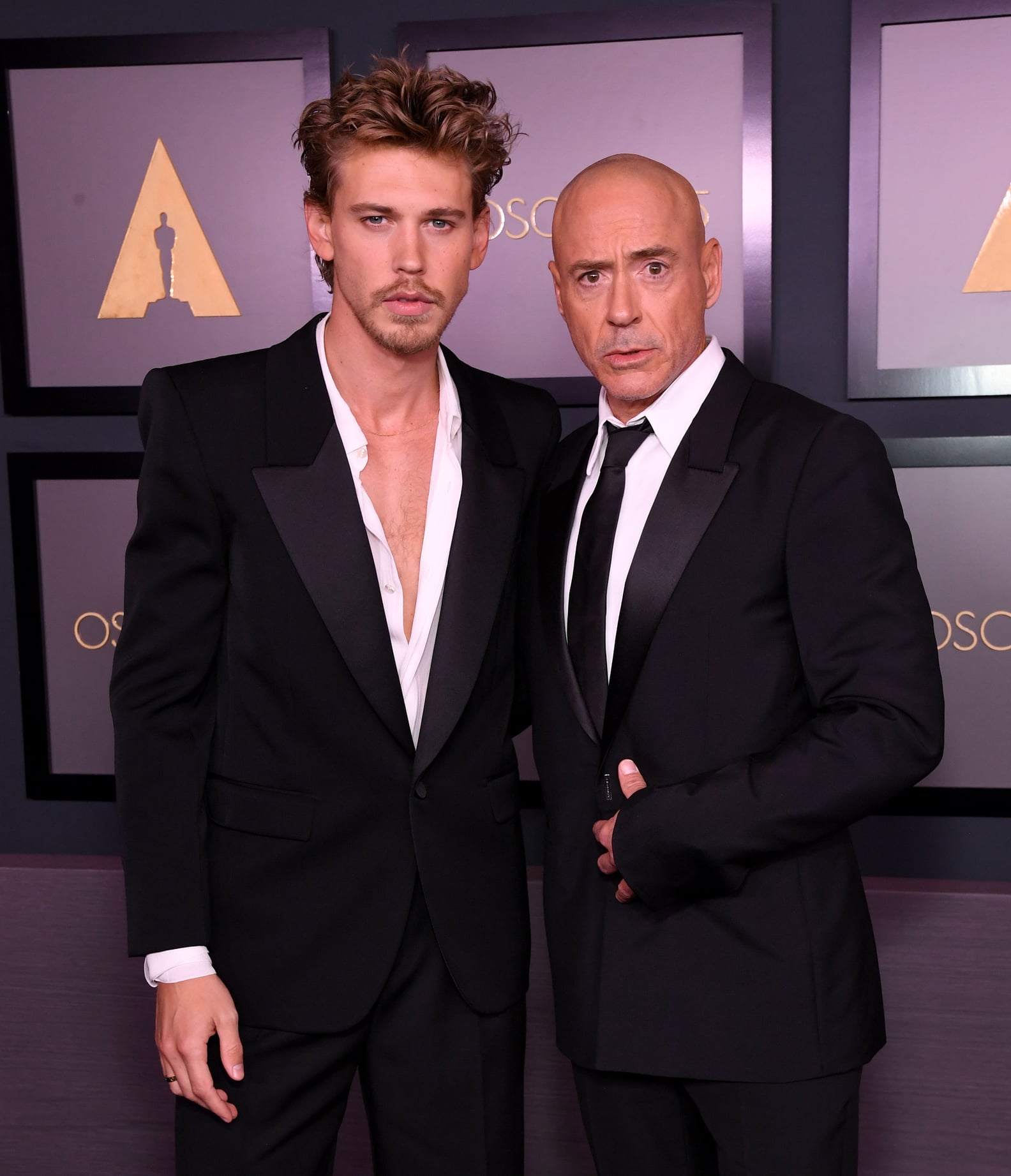 Robert Downey Jr. Debuts a Bald Head at the Governors Awards | PS Beauty