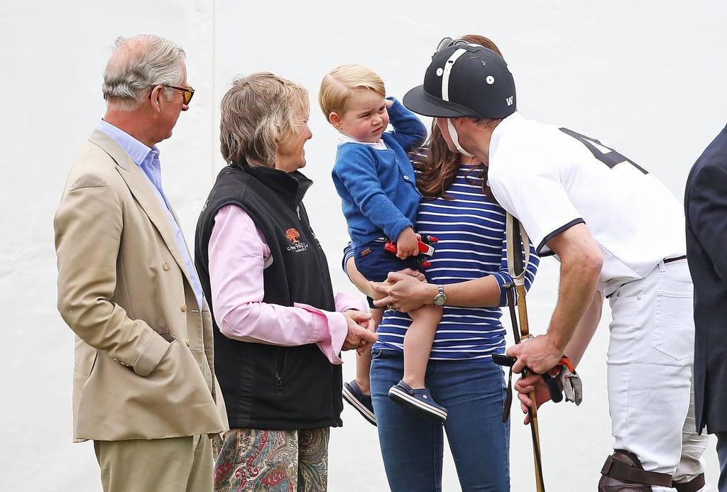 Prince Charles With His Grandchildren Pictures