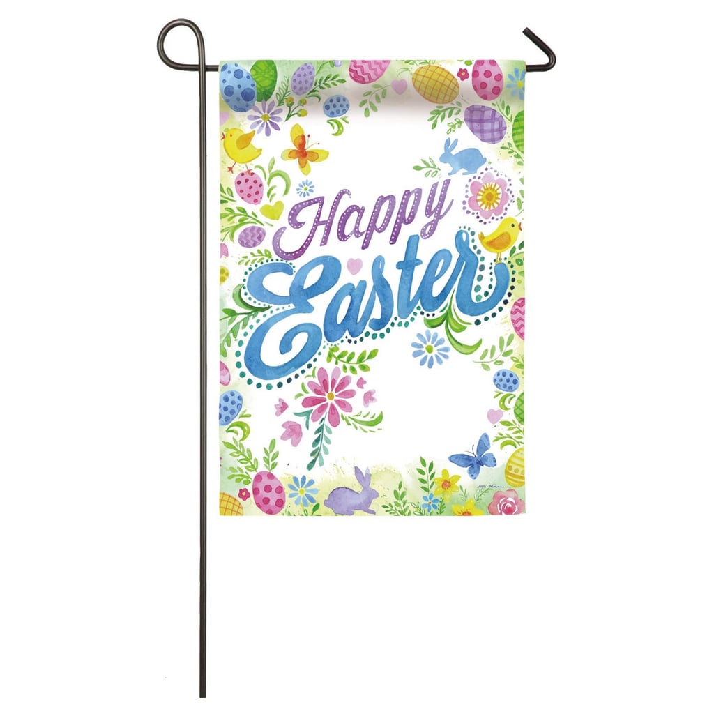 Happy Easter Garden  Flag