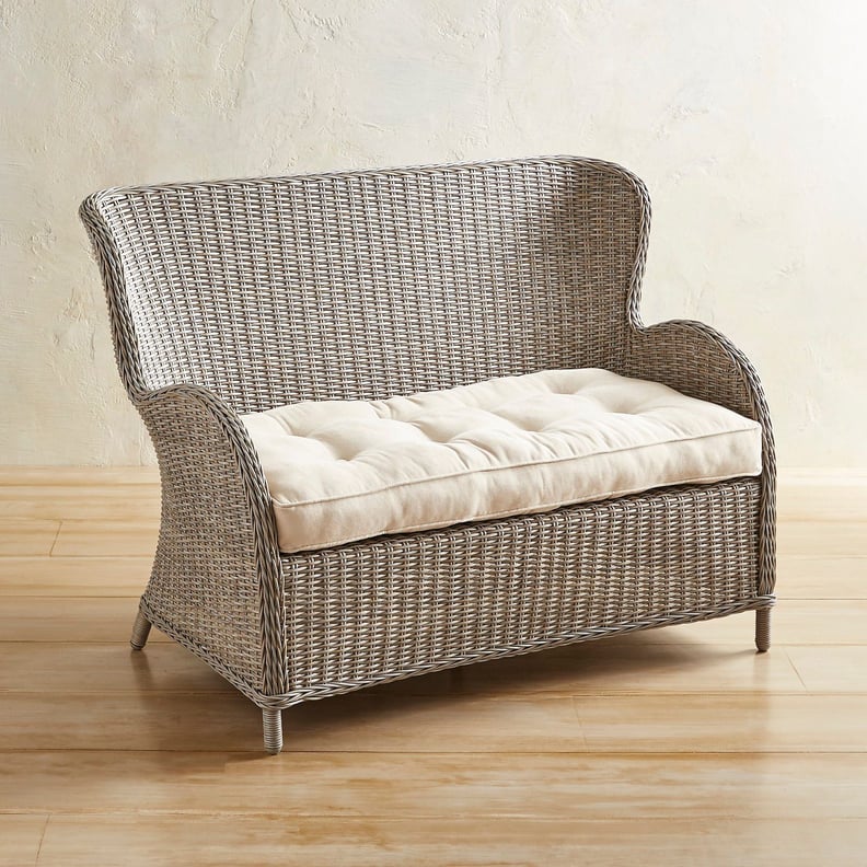 Capella Island Gray Settee