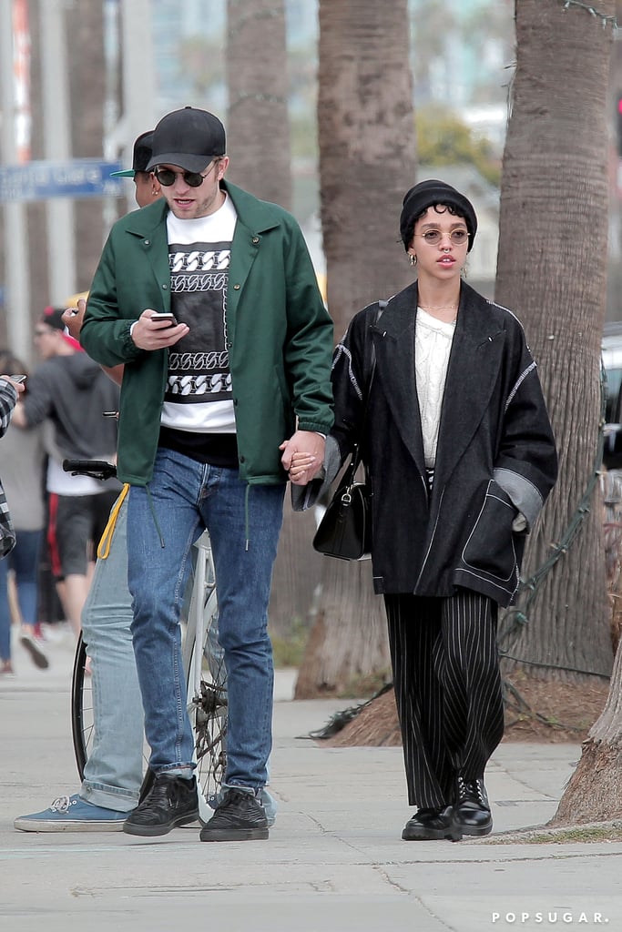 FKA Twigs Wearing Engagement Ring With Robert Pattinson