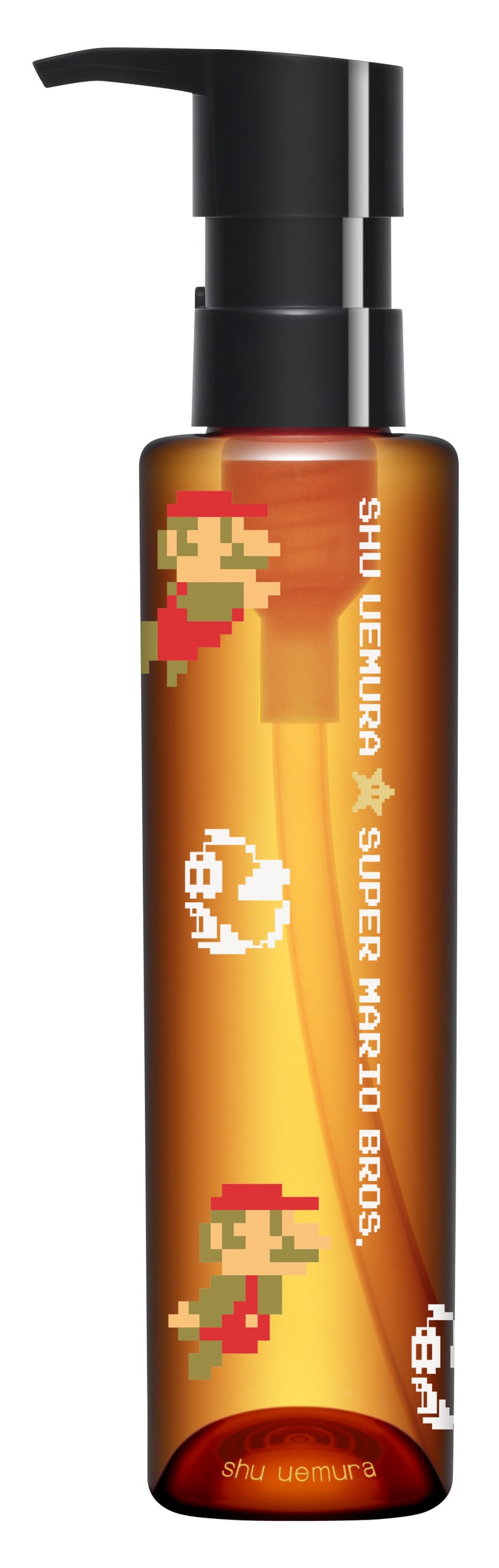 Shu Uemura x Super Mario Bros Ultime8 Sublime Beauty Cleansing Oil, $43