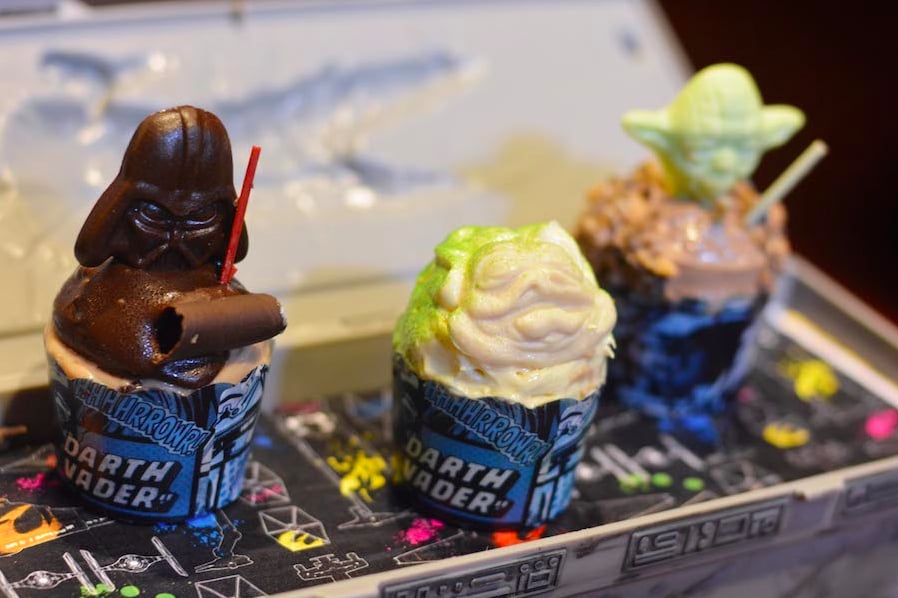 Mini Star Wars Cupcakes
