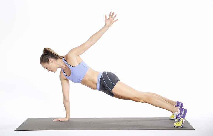 what's packed file POPSUGAR Fitness Arm Circle Plank  With