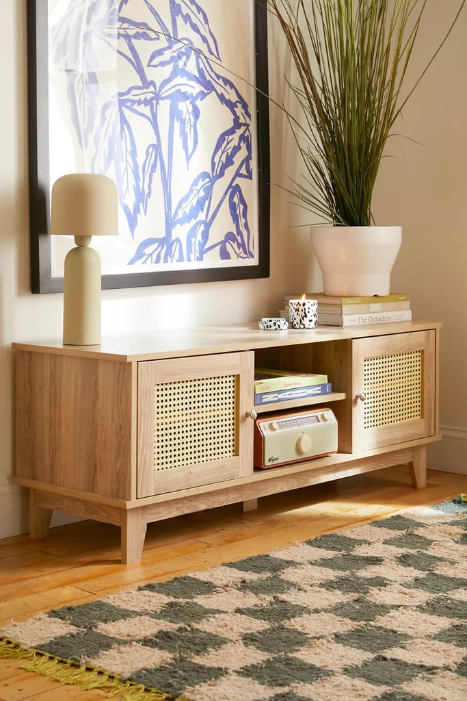 A Boho TV Stand: Lily Rattan Media Console