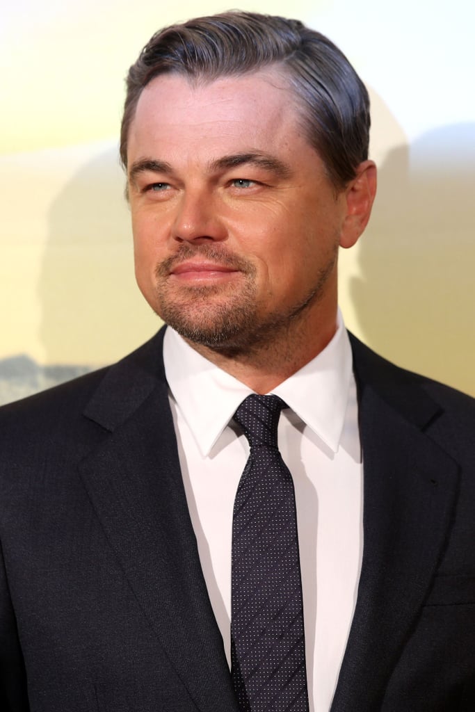 Leonardo DiCaprio at the Once Upon a Time in Hollywood premiere in Rome.