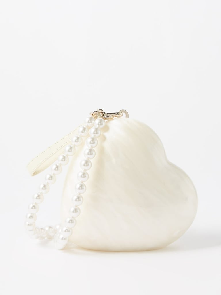 A Heart Bag: Simone Rocha Heart Perspex Clutch Bag