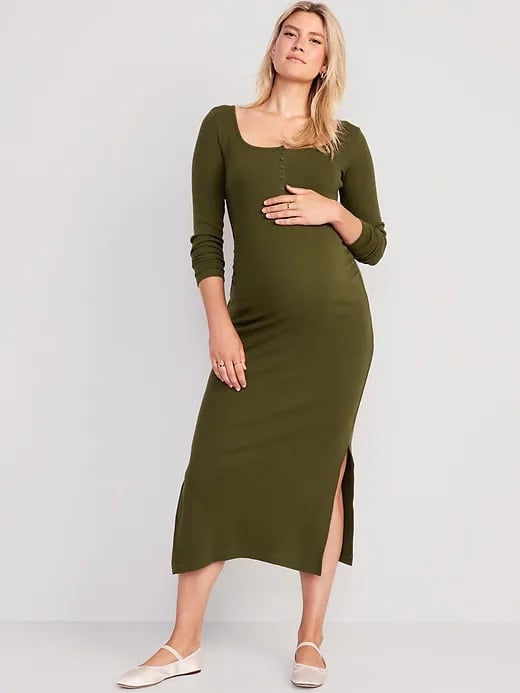 Best Maternity Bodycon Maxi Dress