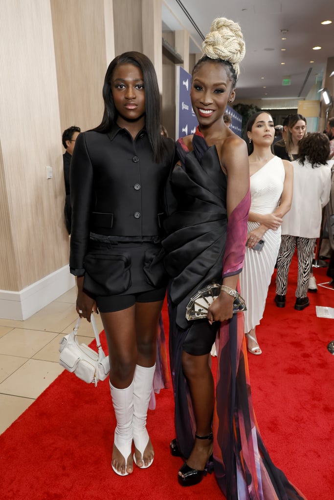 Zaya Wade and Gabrielle Union at 2023 GLAAD Media Awards