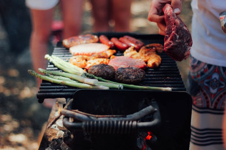 Throw a backyard BBQ for friends and family.