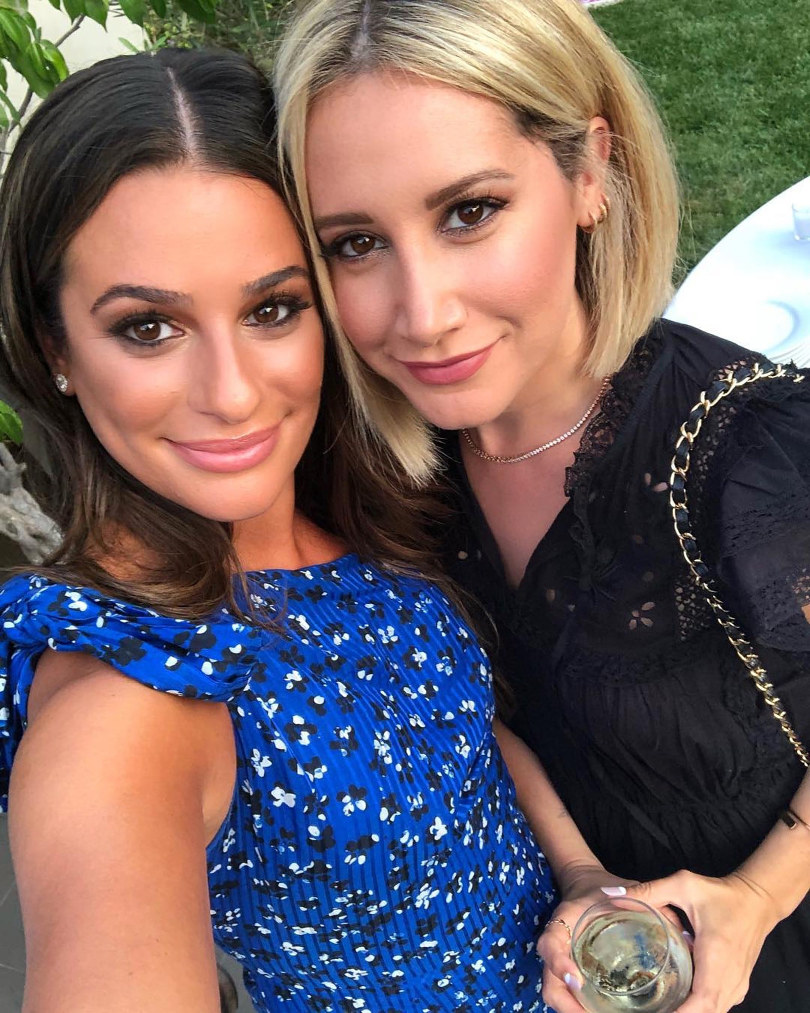 Lea Michele's Engagement Party July 2018 POPSUGAR Celebrity