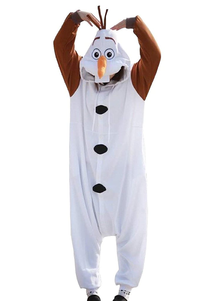 Disney Frozen Olaf Character Adult Costumes Pajama Onesies