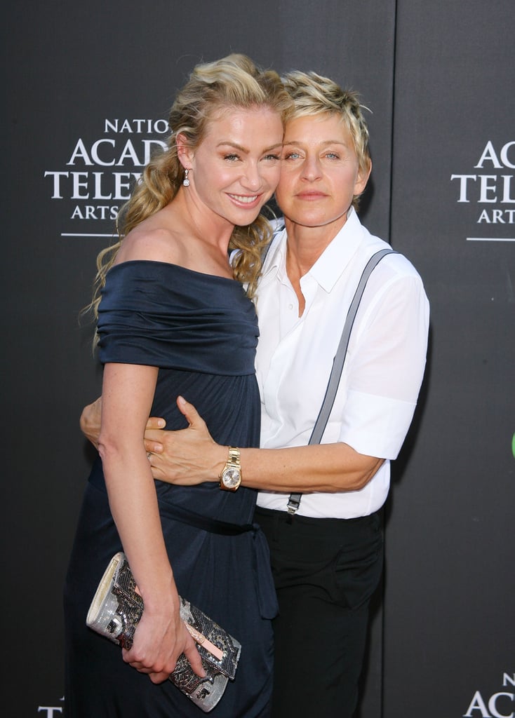 Ellen DeGeneres and Portia de Rossi PDA Pictures