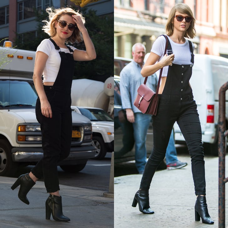 If there was ever an outfit that screamed Taylor Swift, it would be a black pair of overalls and a white crop top — because that's exactly what happened when I stepped out wearing them. A random guy on the street jokingly yelled her name at me, which made me blush — and also beam with pride. It's a safe bet I'll be rewearing this one sometime in the near future.