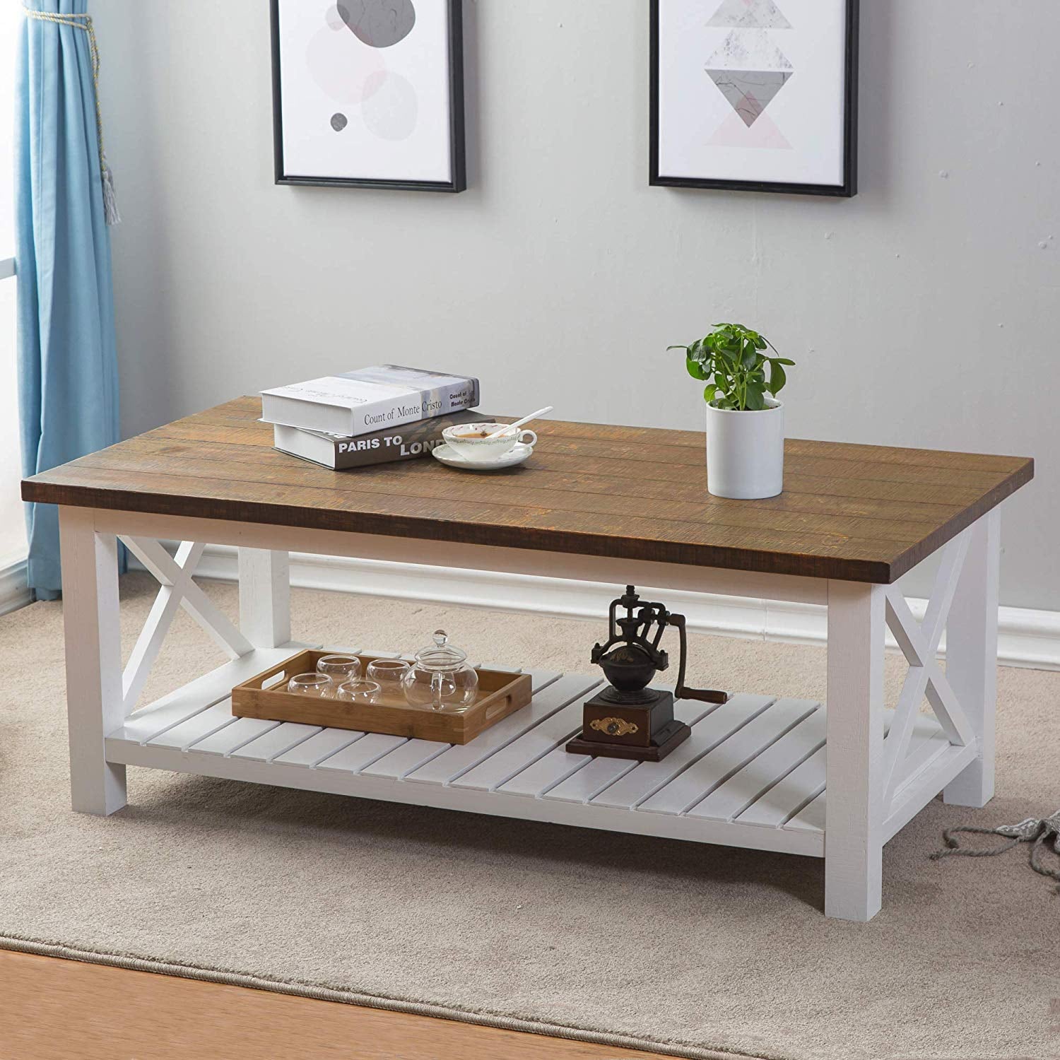 Furnichoi Farmhouse Coffee Table The 19 Most Stylish Coffee