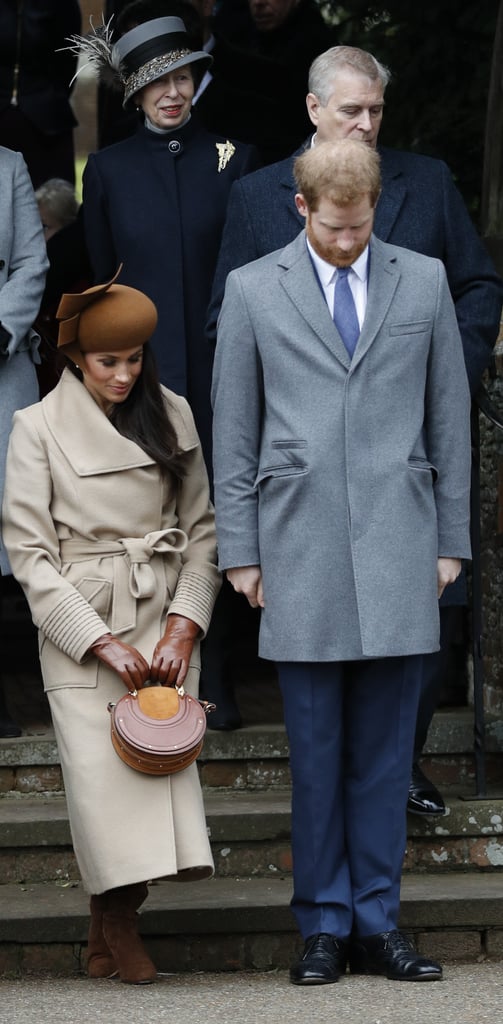 Prince Harry and Meghan Markle Attend Christmas Service