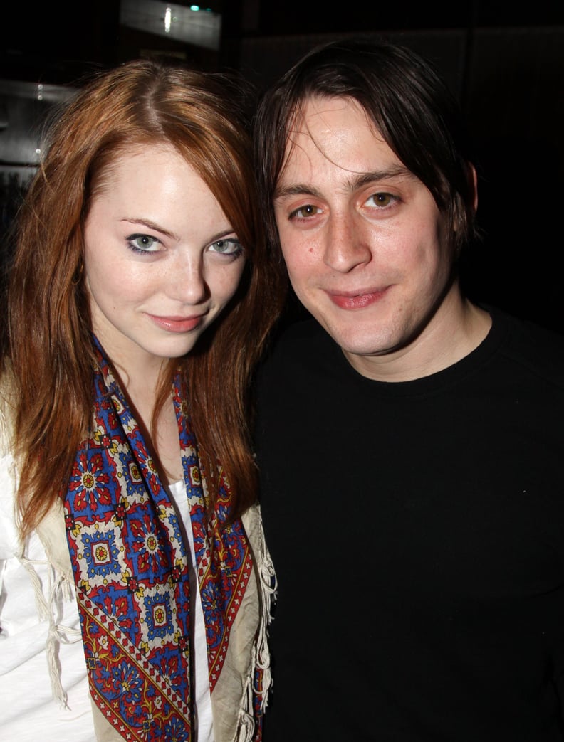 Emma Stone and Kieran Culkin