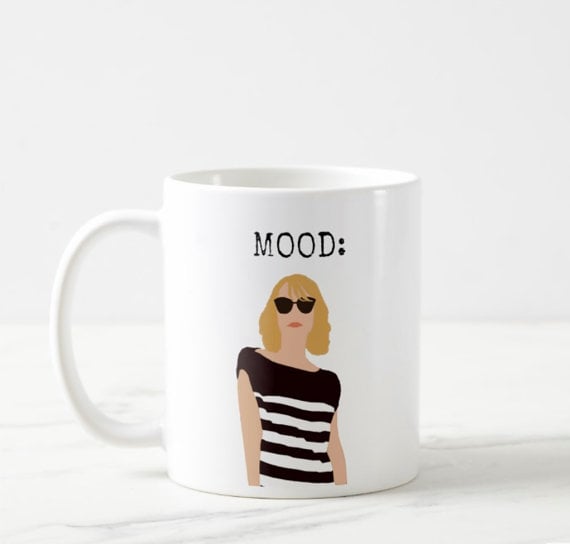 Annie on Airplane Mood Mug