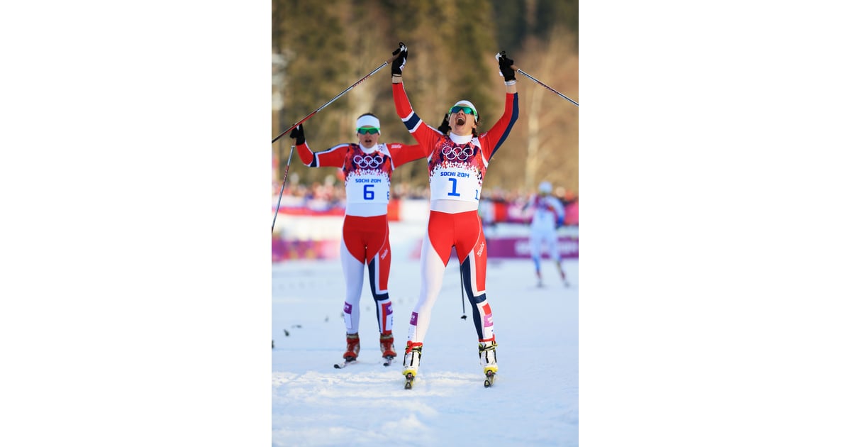 Norway S Maiken Caspersen Falla And Ingvild Flugstad Oestberg These Emotional Moments Are What The Olympics Are All About Popsugar Celebrity Photo 23