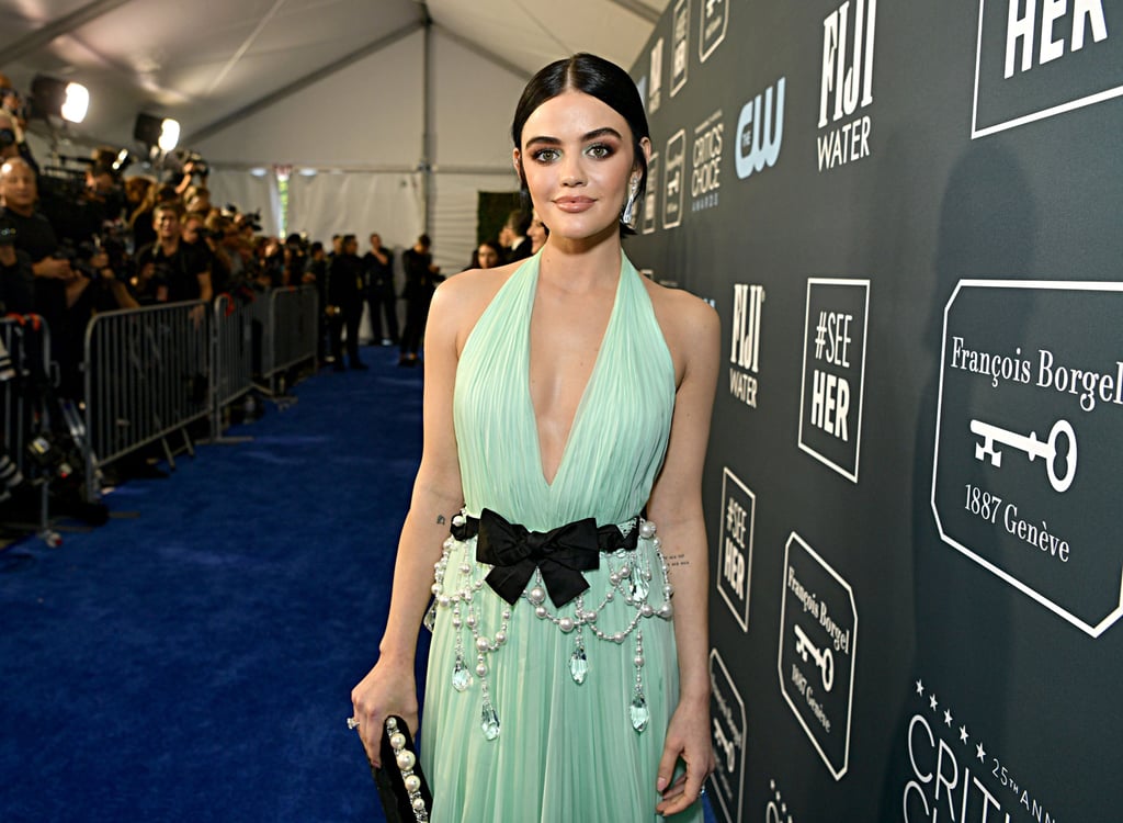 Lucy Hale and Ashleigh Murray at the Critics' Choice 2020