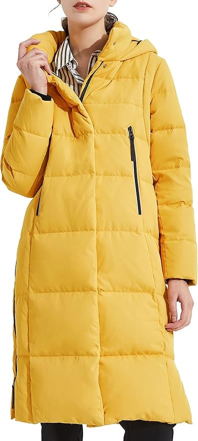 Orolay Women's Thickened Long Down Jacket