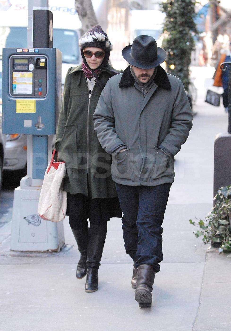 Maggie and Peter Bundled Up in NYC