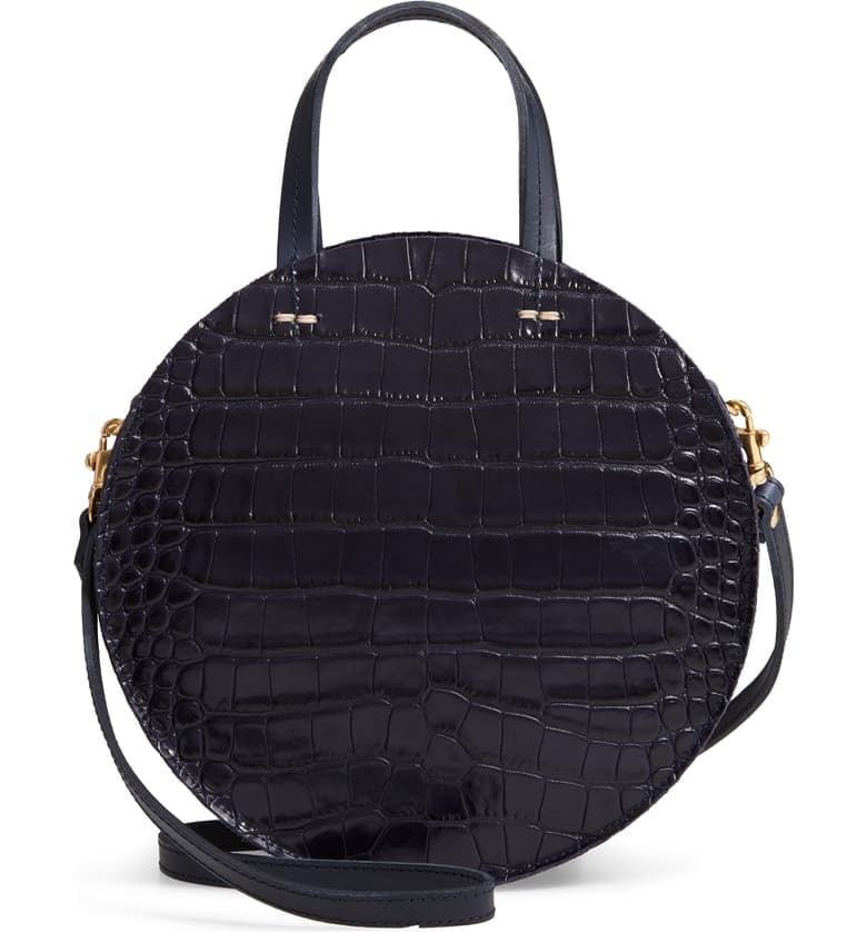 Clare V. Petit Alistair Croc Embossed Leather Circular Crossbody Bag, Your  Ultimate Guide: 260 Deals You Must See From Our Favorite Memorial Day Sales