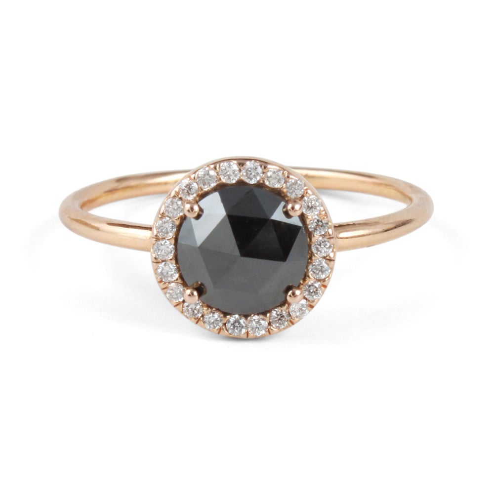 Black Diamond Aura Ring by Blanca Monrós Gómez
