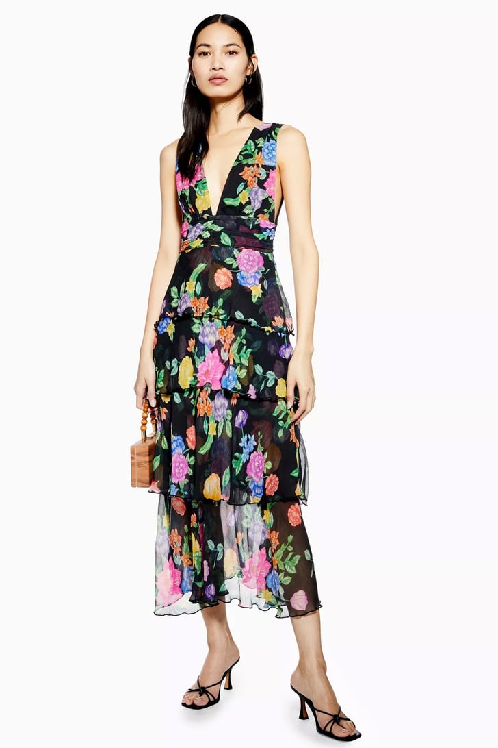 Topshop cheap plunge dress