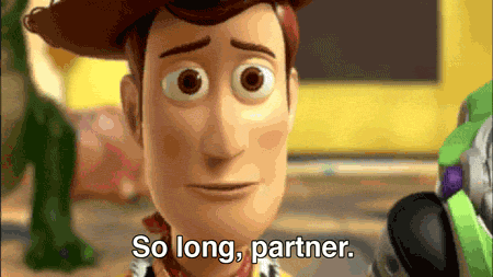 When Woody says goodbye and you SOBBED.