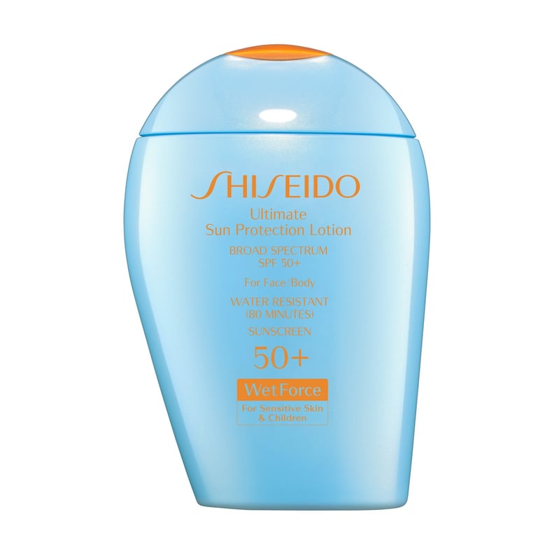 Shiseido Ultimate Sun Protection Lotion Broad Spectrum SPF 50+ For Sensitive Skin and Children