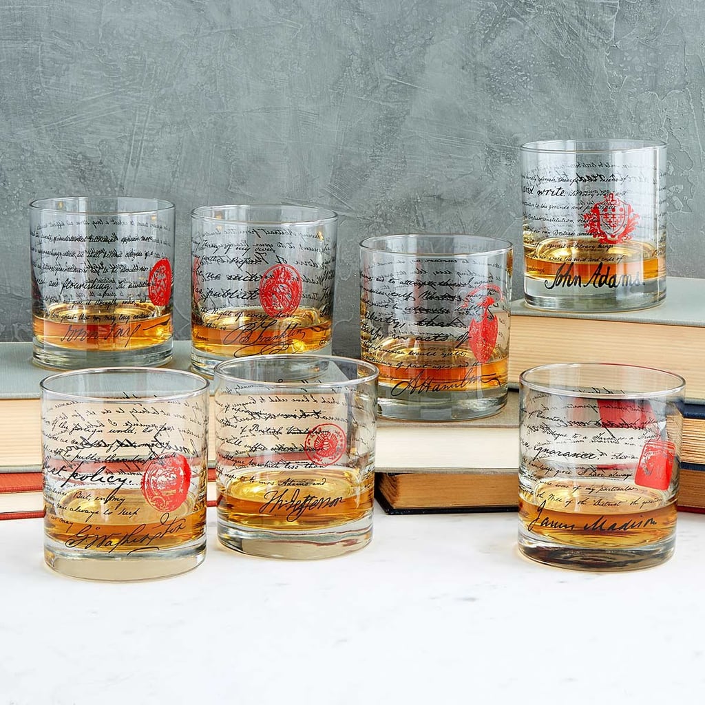 Founding Fathers Whiskey Glasses