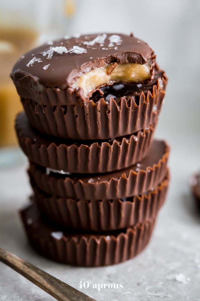 Paleo Chocolate Cups With Caramel