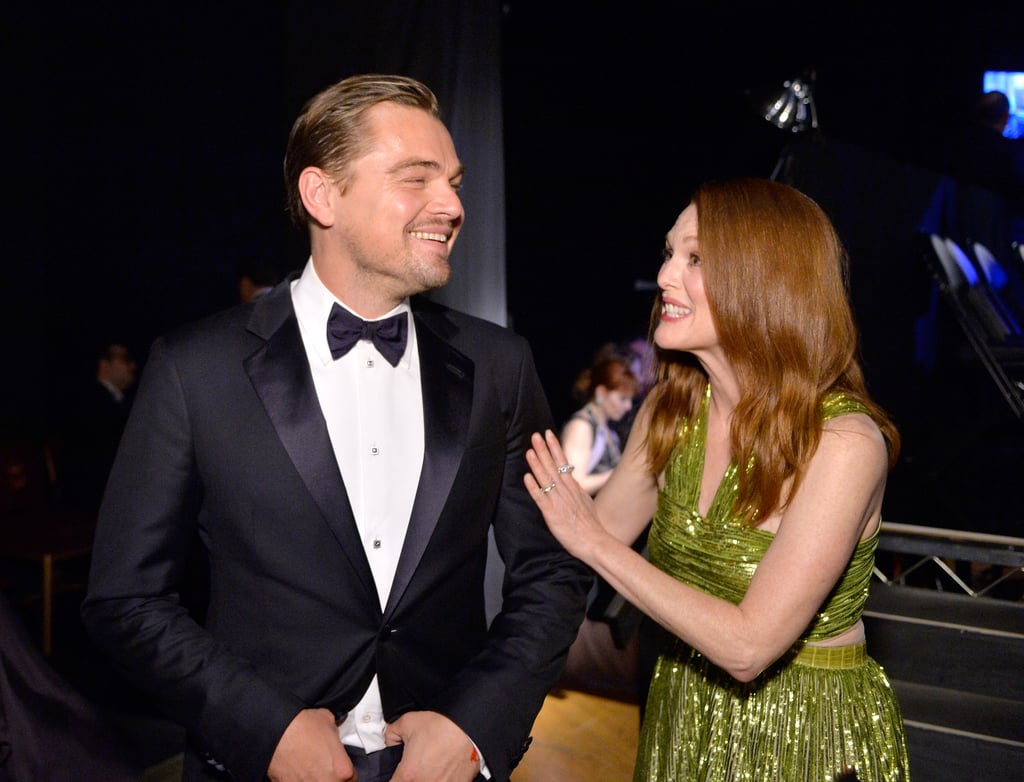 Pictured: Julianne Moore, Leonardo DiCaprio