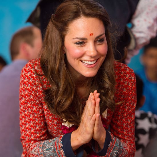 Kate Middleton in Glamorous Dress in Mumbai