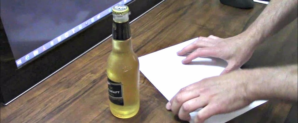 How to Open a Beer Bottle Without a Bottle Opener