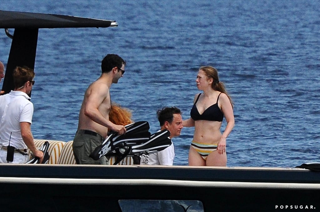 Chelsea Clinton Wears Bikini In Italy Pictures