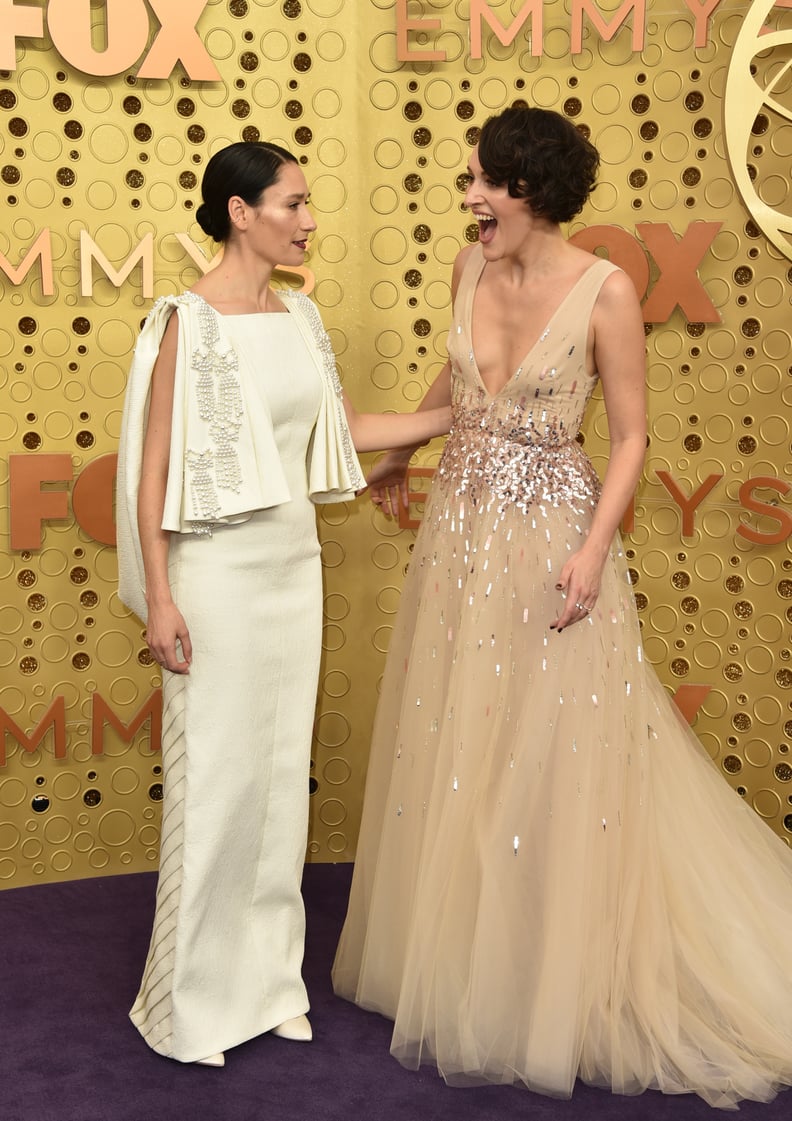 Sian Clifford and Phoebe Waller-Bridge at the 2019 Emmys