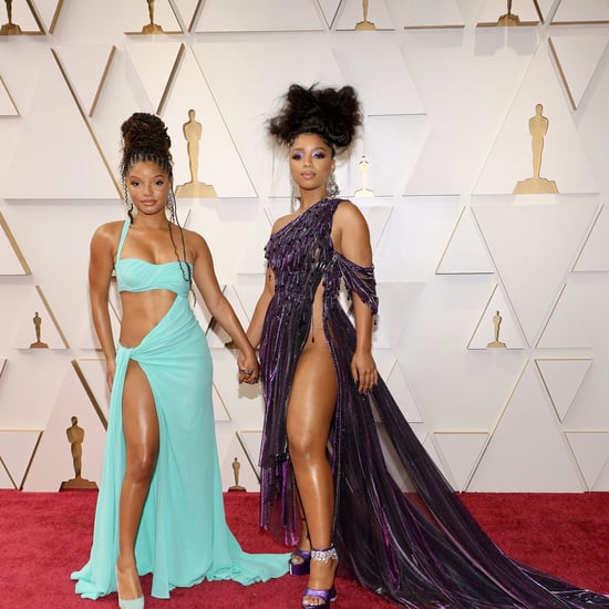 Chloe and Halle Bailey at the 2022 Oscars